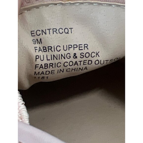 Steve Madden Ecentrcq Slip On Sneaker Size 9 Quilted Pink Round Toe Comfort Shoe - Picture 7 of 9